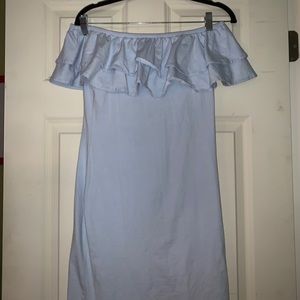 H&M body con off the shoulder dress